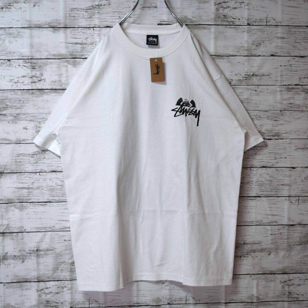 STUSSY - 【ステューシー】即完モデル 正規・新品タグ 8ボール&天使 白