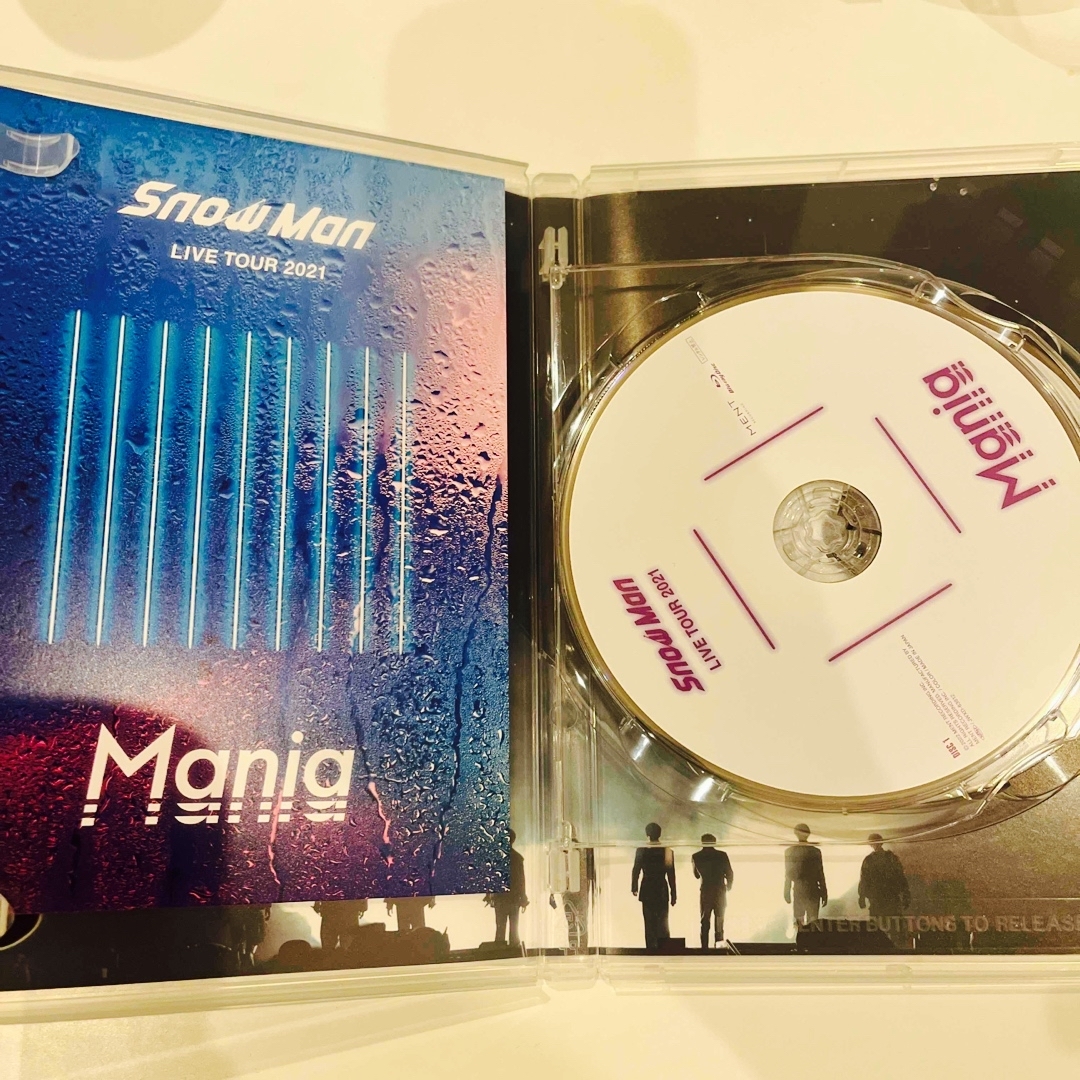 Snow　Man　LIVE　TOUR　2021　Mania Blu-ray