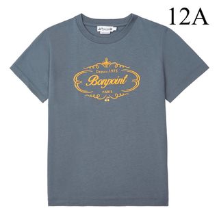 ボンポワン(Bonpoint)の新品 タグ付き Bonpoint ボンポワン ロゴ Tシャツ 12A(Tシャツ/カットソー)