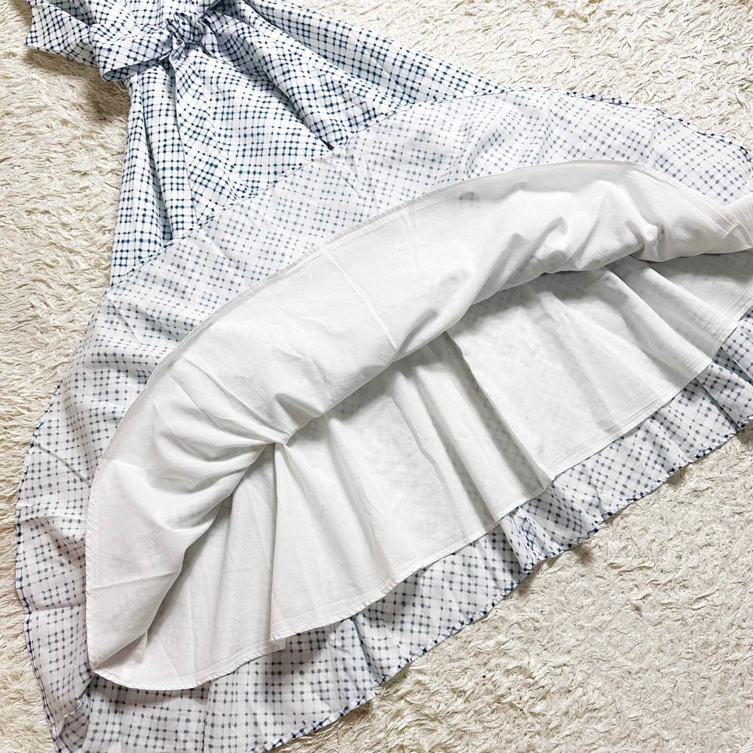 美品＊LAURA ASHLEYワキシワンピース　ロングワンピース　コットンレース