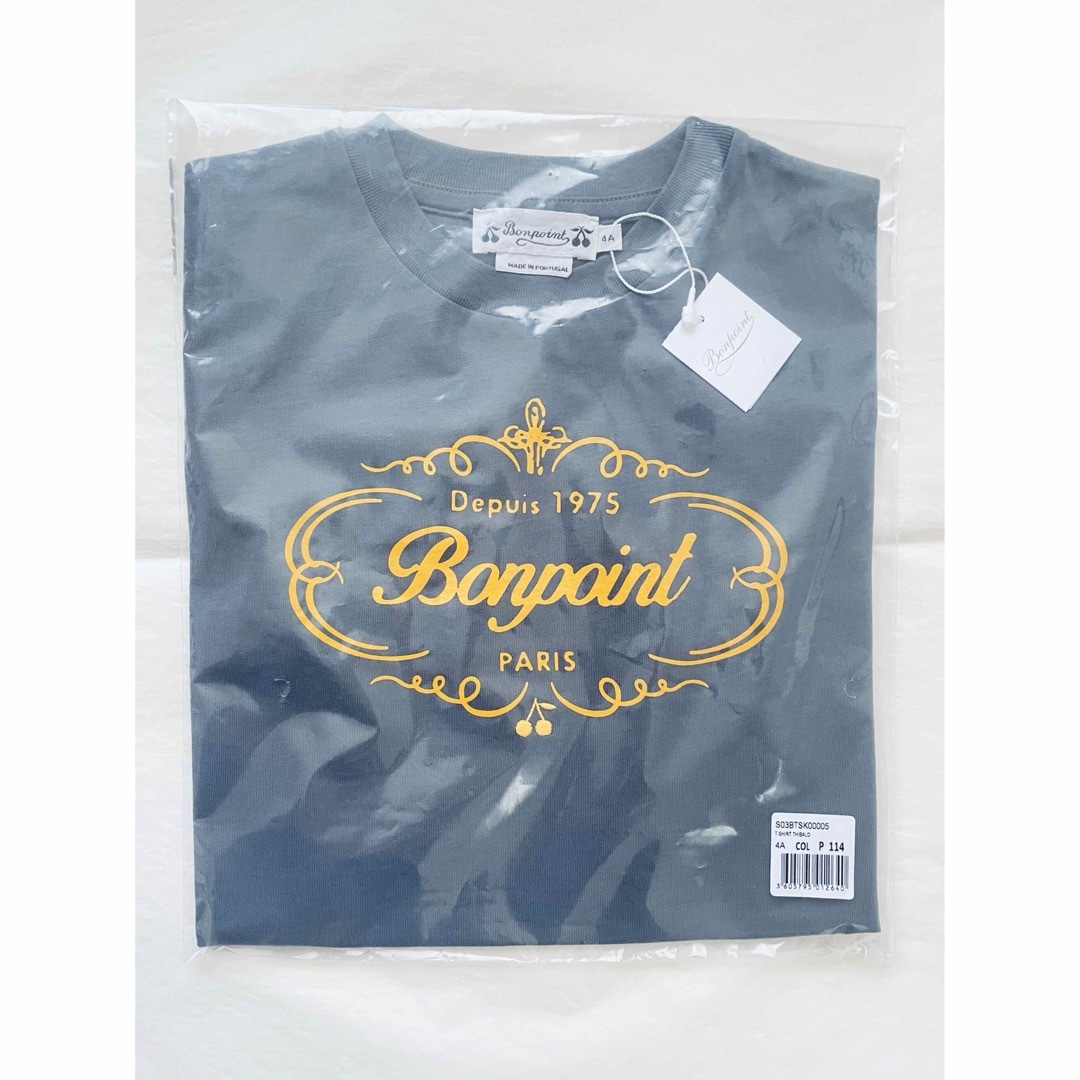 新品 タグ付き Bonpoint ボンポワン ロゴ Tシャツ 10A