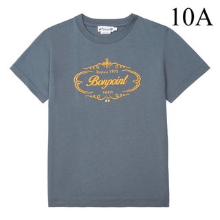 ボンポワン(Bonpoint)の新品 タグ付き Bonpoint ボンポワン ロゴ Tシャツ 10A(Tシャツ/カットソー)