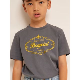 新品 タグ付き Bonpoint ボンポワン ロゴ Tシャツ 10A