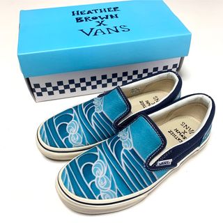 ヴァンズ(VANS)のHEATHER BROWN ヘザーブラウン VANS スリッポン 限定 入手困難(スニーカー)