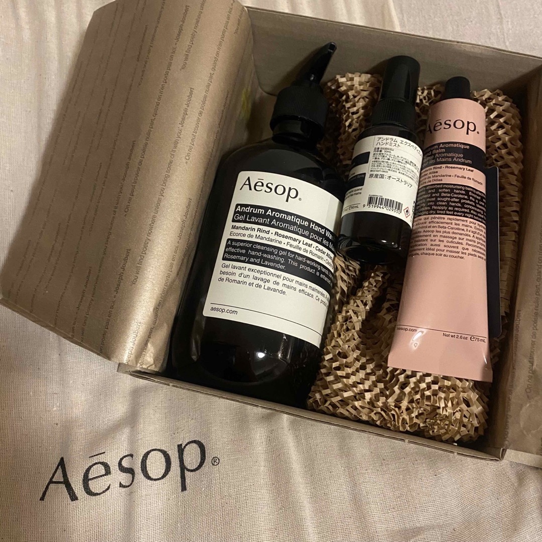 最安 イソップ Aesop ギフト ハンドウォッシュ ハンドクリーム 保湿