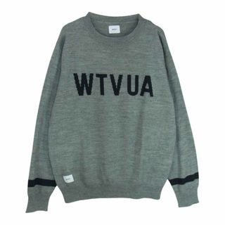 wtaps palmer Sweater black 22aw カーディガン