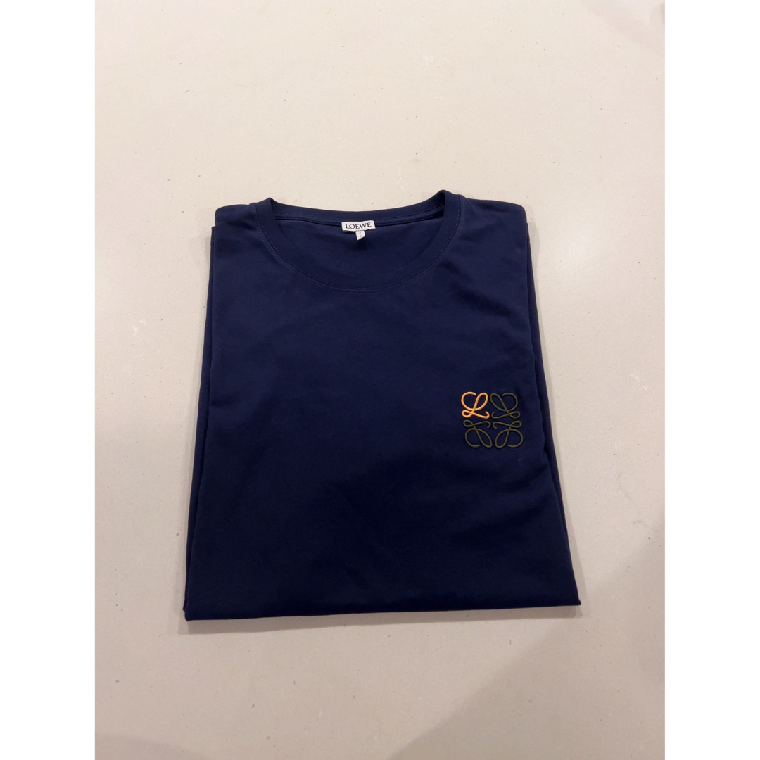 美品　LOEWE ロエベ　ネイビー　Tシャツ　メンズ