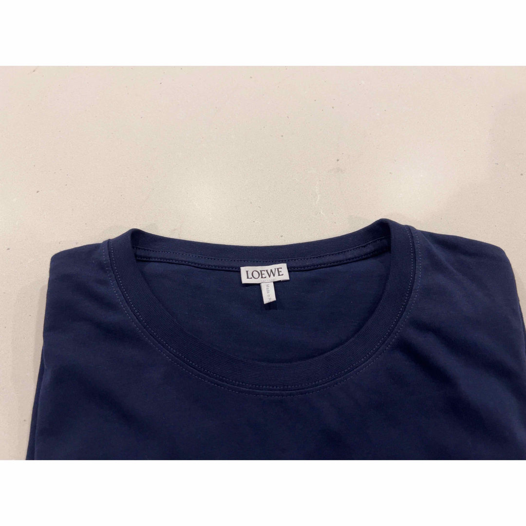 ロエベ　紺色　ネイビー　ティシャツ　メンズ　L 3