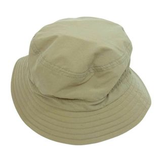 ホーボー(hobo)のhobo ホーボー 帽子 HB-H3102 NYLON BUCKET HAT ナイロン バケット ハット ベージュ系 ONE　SIZE【極上美品】【中古】(その他)