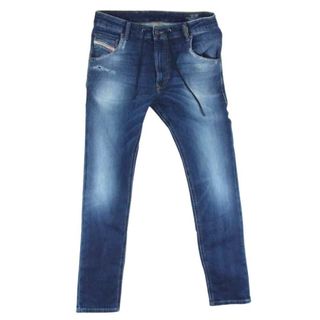 ディーゼル(DIESEL)のDIESEL ディーゼル KROOLEY JOGG TAPERED ジョグジーンズ テーパード デニムパンツ インディゴブルー系 28【中古】(デニム/ジーンズ)