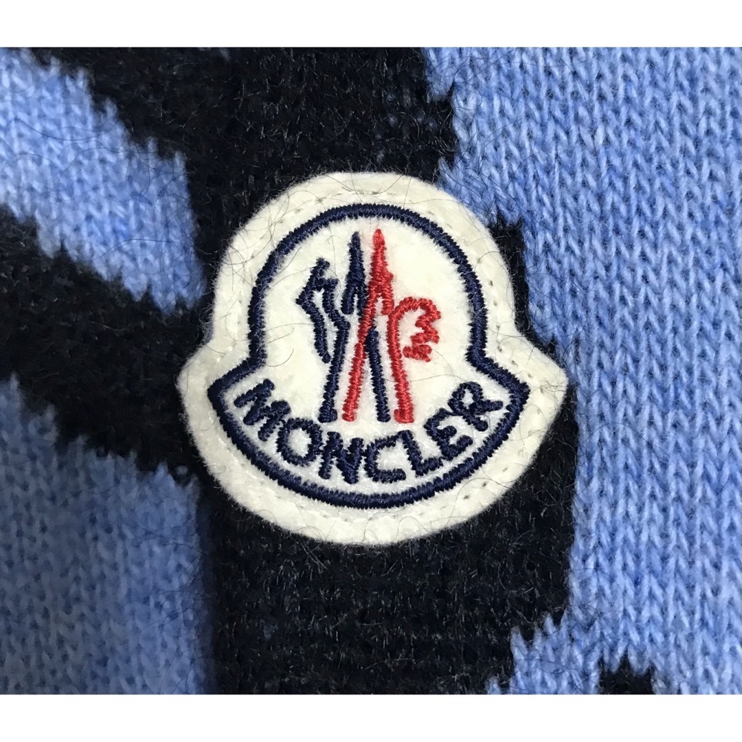 MONCLER(モンクレール)のmoncler アニマル柄　モヘア混ニット メンズのトップス(ニット/セーター)の商品写真