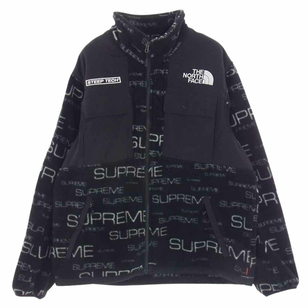 Supreme シュプリーム ブルゾン 21AW × THE NORTH FACE ノースフェイス STEEP TECH FLEECE JACKET テック フリース ジャケット ブラック系 M