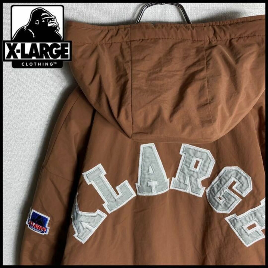 XLARGE - 【美品】エクストララージ くれまぐエア着用 アーチロゴ