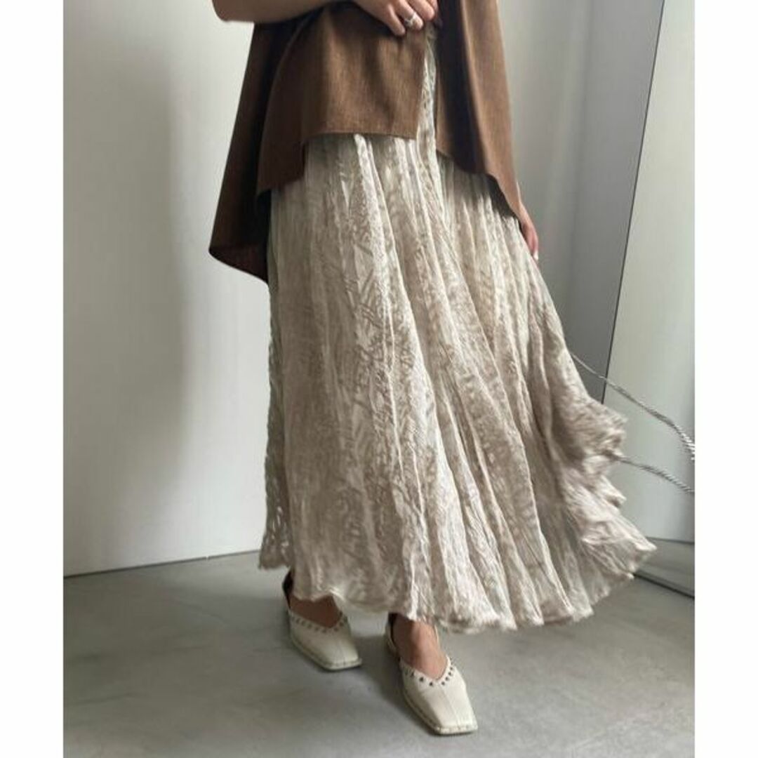 アメリヴィンテージ　MEDI PALACE EMBROIDERY SKIRT