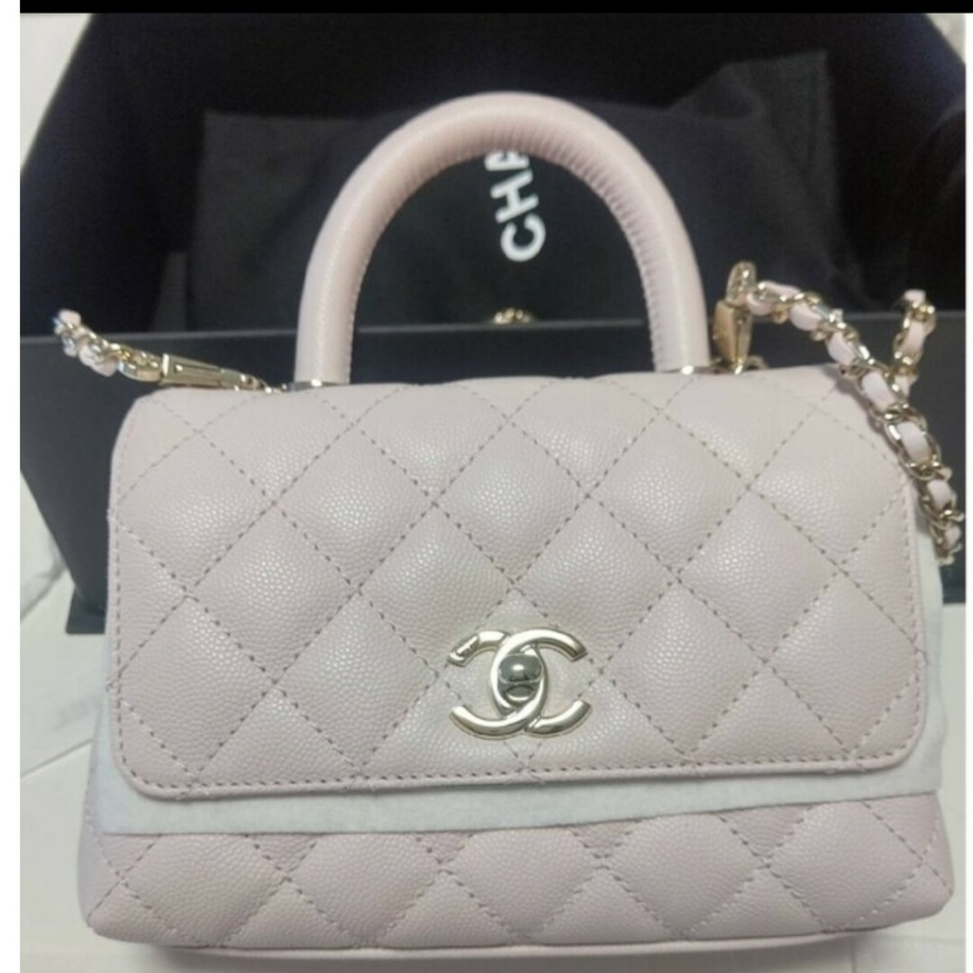 CHANEL♡ココハンドル♡トップハンドルフラップバッグ新品未使用レディース