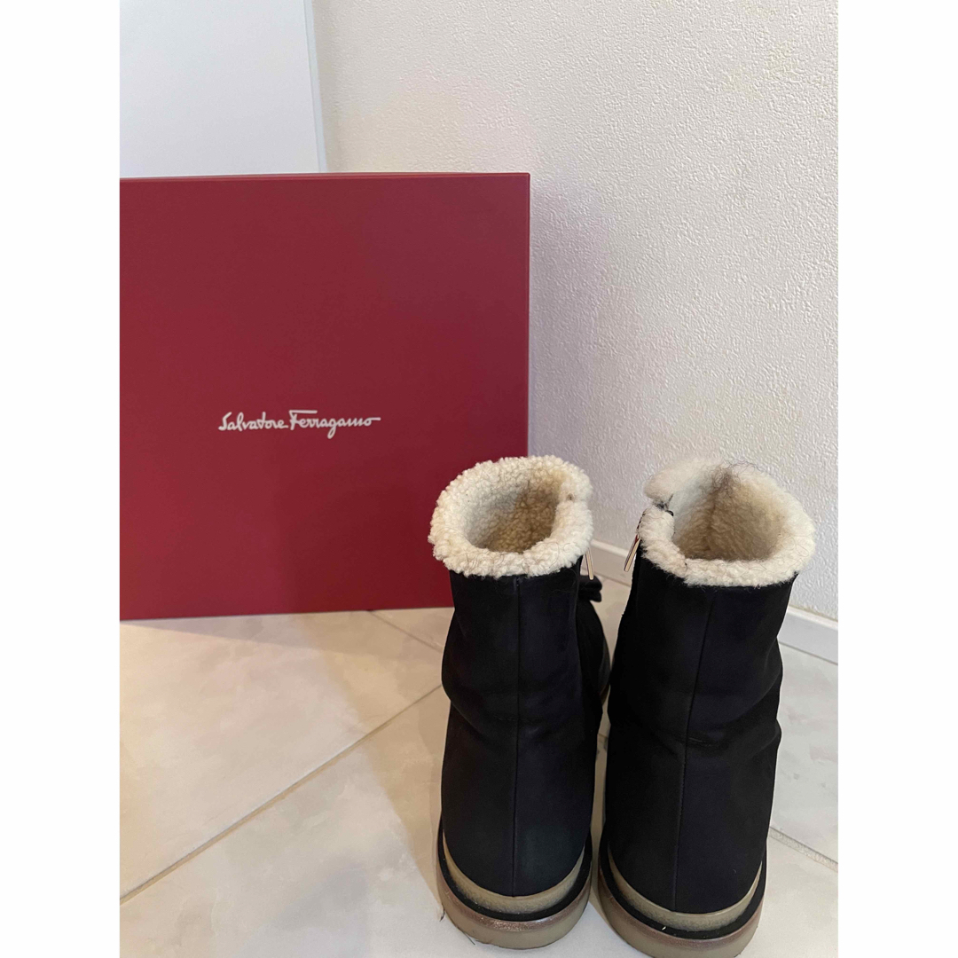 Ferragamo フェラガモ Varina アンクルブーツ-
