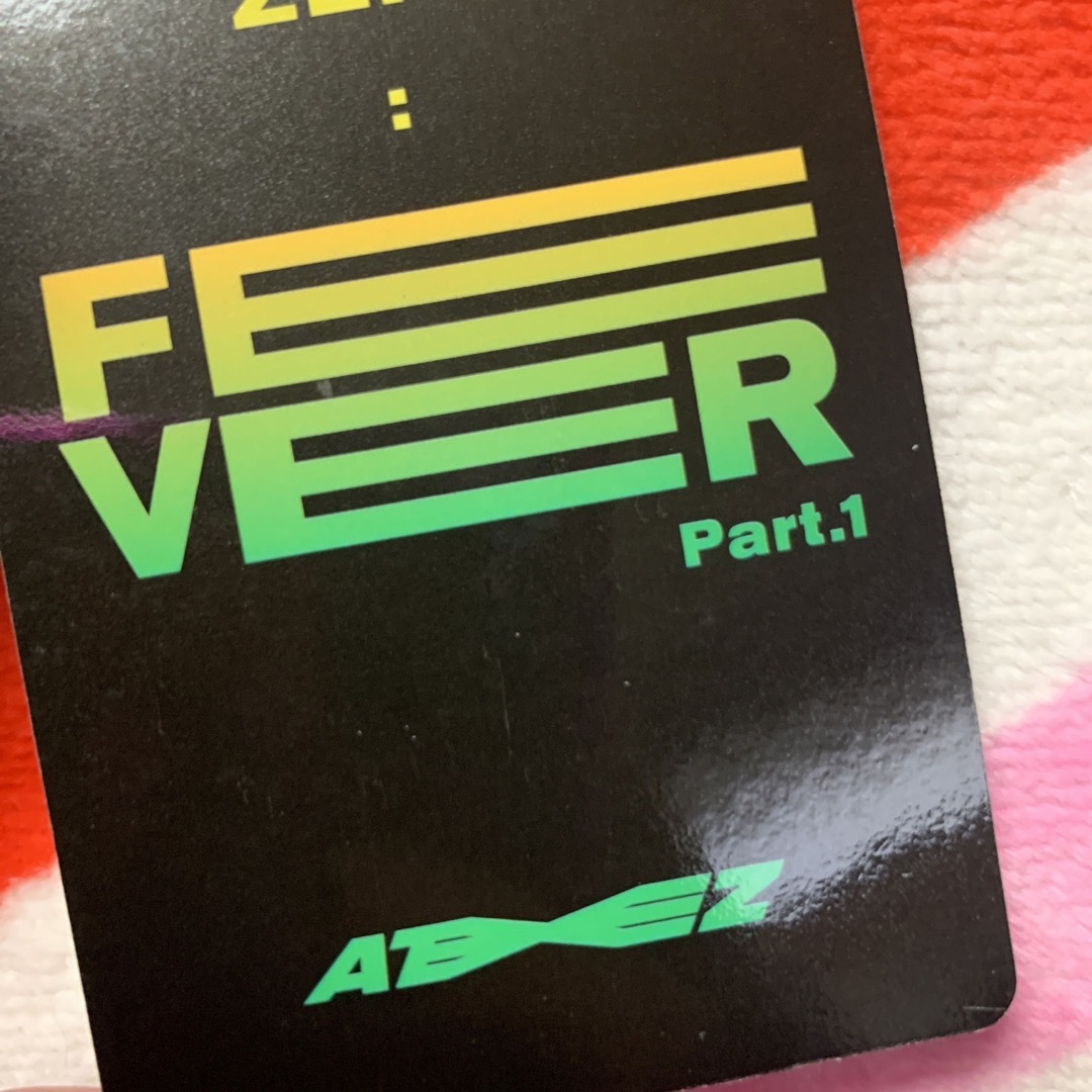 ATEEZ ソンファ　トレカ FEVER PART 1 HOTTRACKS 特典