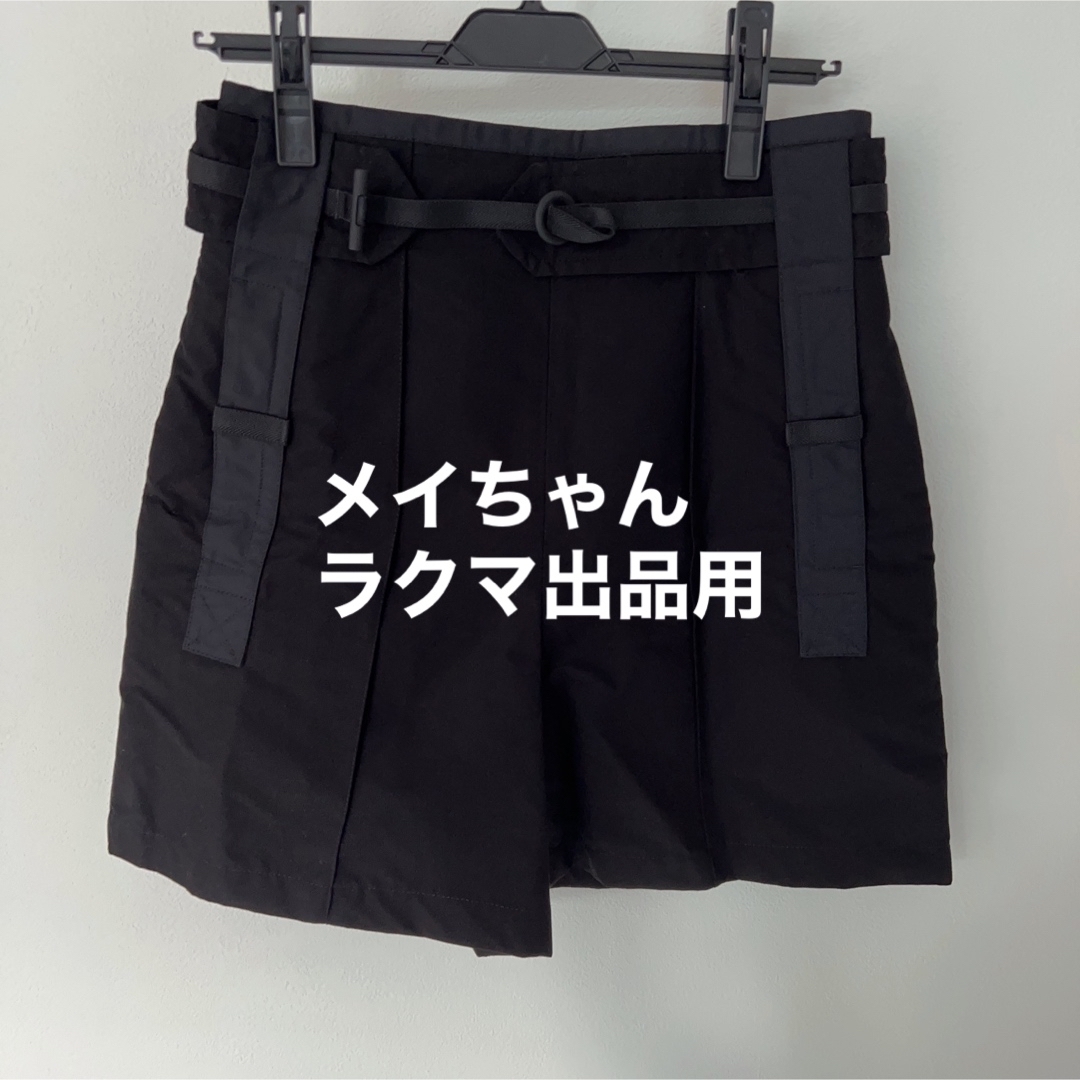 新品未使用】エルメス 23春夏 ハイウェスト ショートパンツ 38 黒 新品未使用】エルメス 23春夏 ハイウェスト ショートパンツ 38 黒