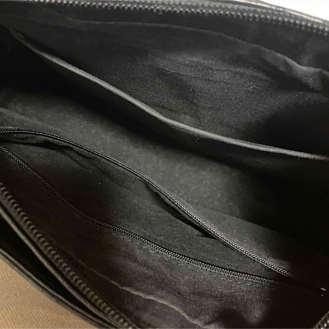 OSTRICH(オーストリッチ)のJRA公認‼️オーストリッチ　黒　ハンドバック レディースのバッグ(ハンドバッグ)の商品写真