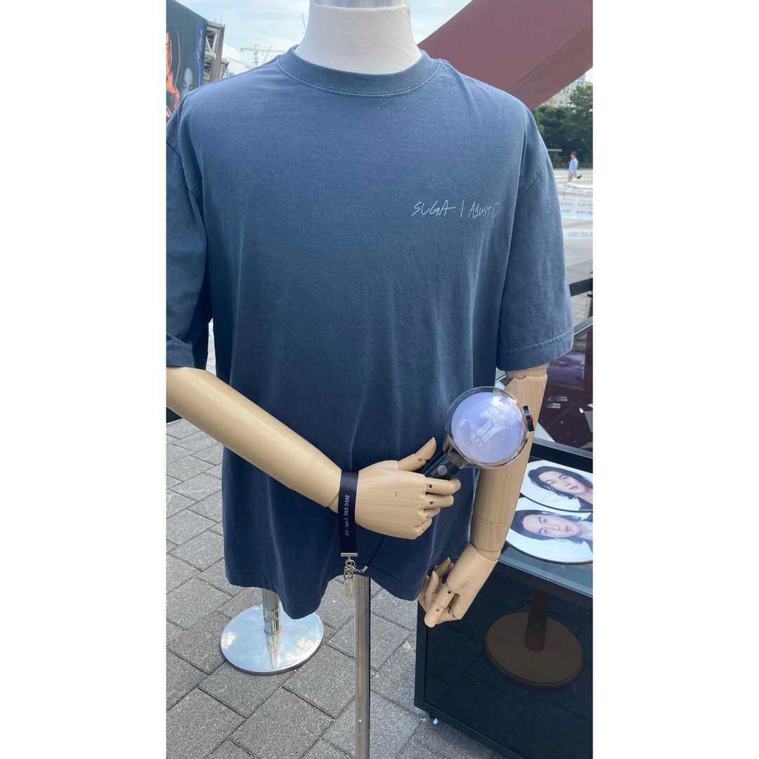 L 韓国限定 SUGA Agust D D-Day ソウル ファイナルTシャツ www