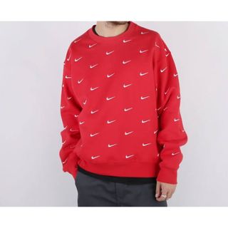 ナイキ(NIKE)の【未使用品】NikeLab AOP Swoosh Stripe Crew   (スウェット)