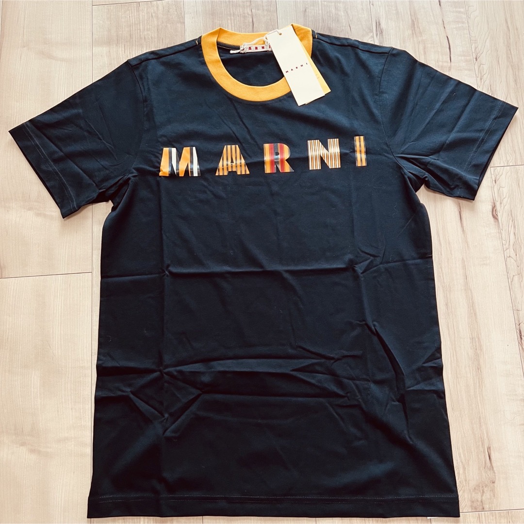 Marni(マルニ)の新品MARNI マルニ Tシャツ 半袖 ロゴT メンズのトップス(Tシャツ/カットソー(半袖/袖なし))の商品写真