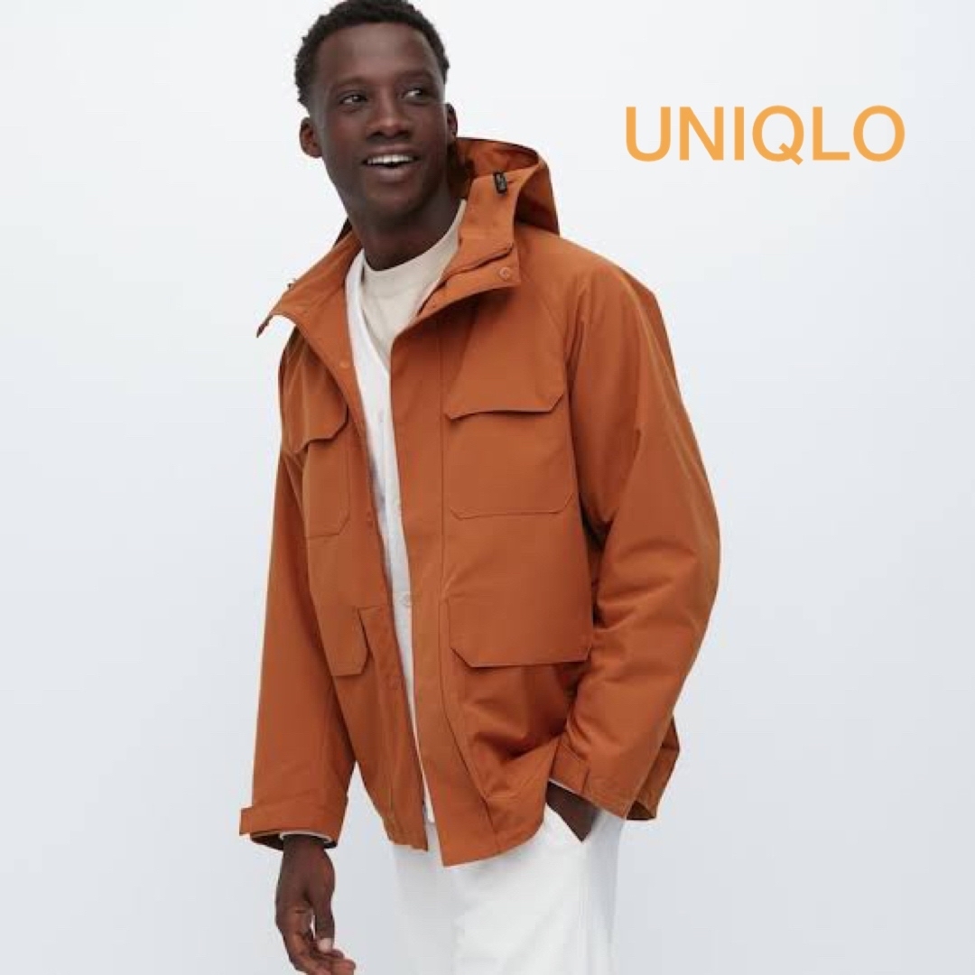 UNIQLO(ユニクロ)のsale!新品タグ付☆UNIQLO ユニクロ☆ ユーティリティパーカM メンズのジャケット/アウター(マウンテンパーカー)の商品写真
