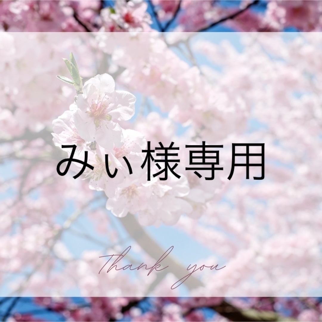 みぃ様専用の通販 by Yuu.Design_Shop|ラクマ