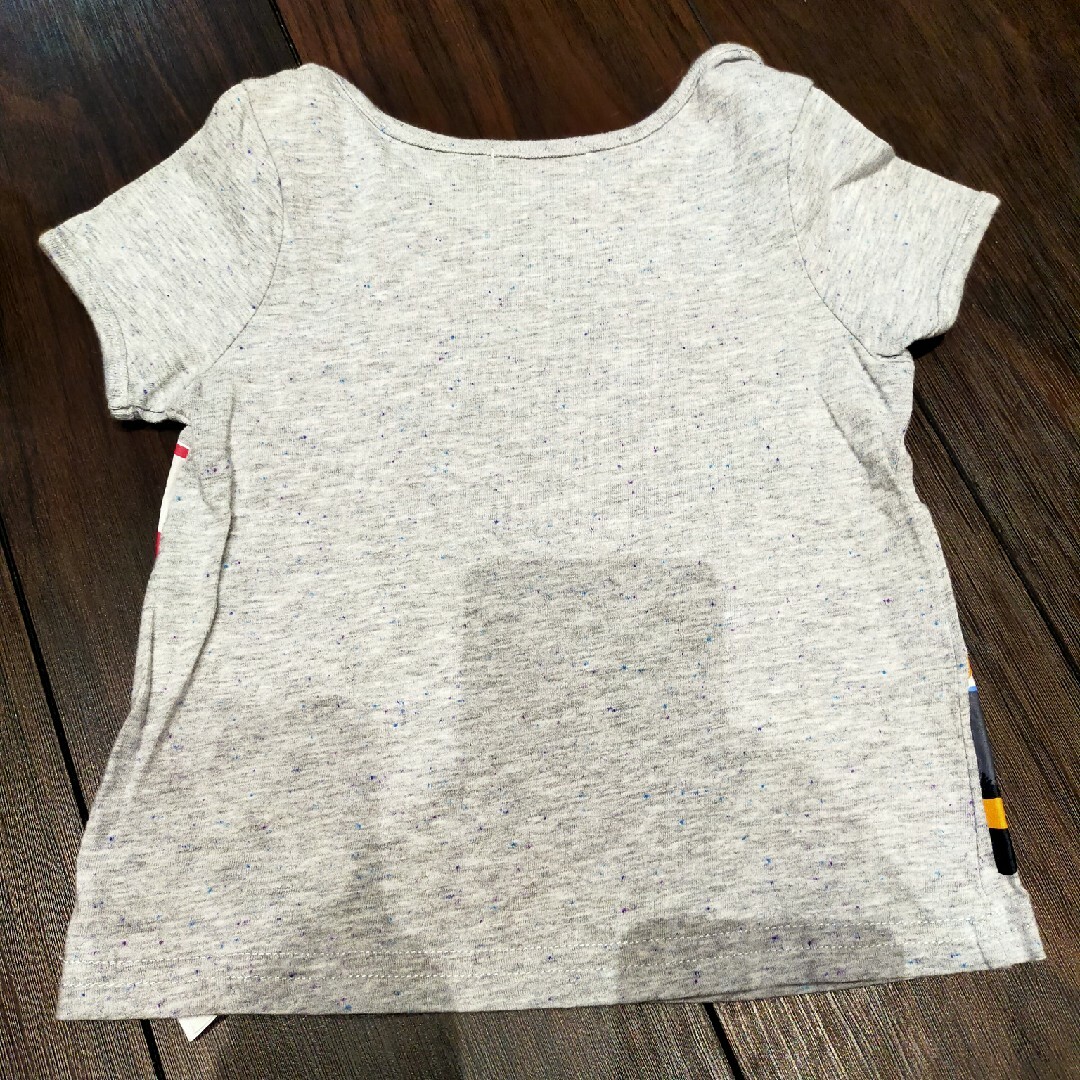 Cath Kidston(キャスキッドソン)のCath kids　グレー　Tシャツ　半袖 キッズ/ベビー/マタニティのベビー服(~85cm)(Ｔシャツ)の商品写真