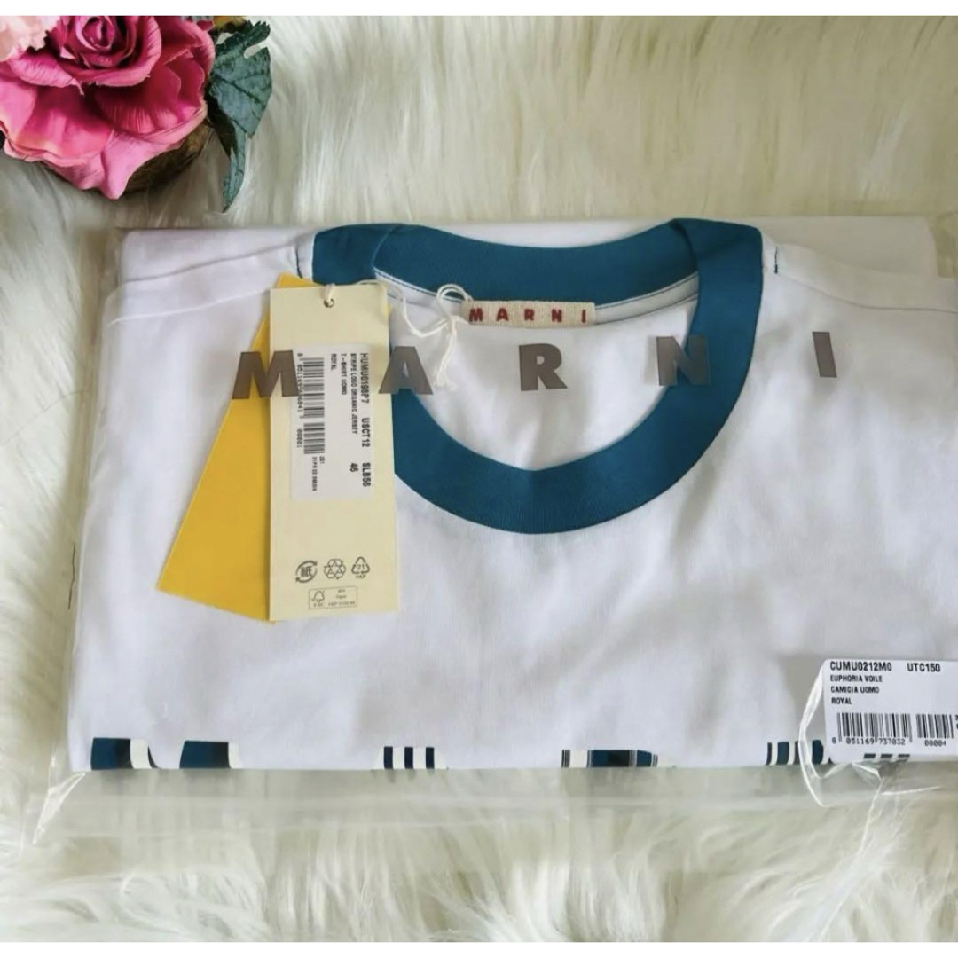 新品MARNI マルニ Tシャツ 半袖 ロゴT