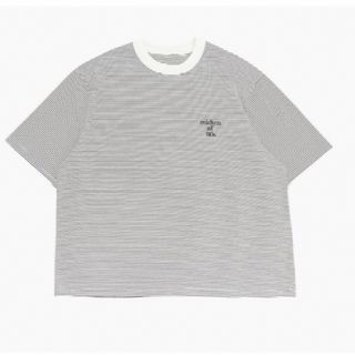 コモリ(COMOLI)の【美品】sumari ボーダーカットソー(Tシャツ/カットソー(半袖/袖なし))