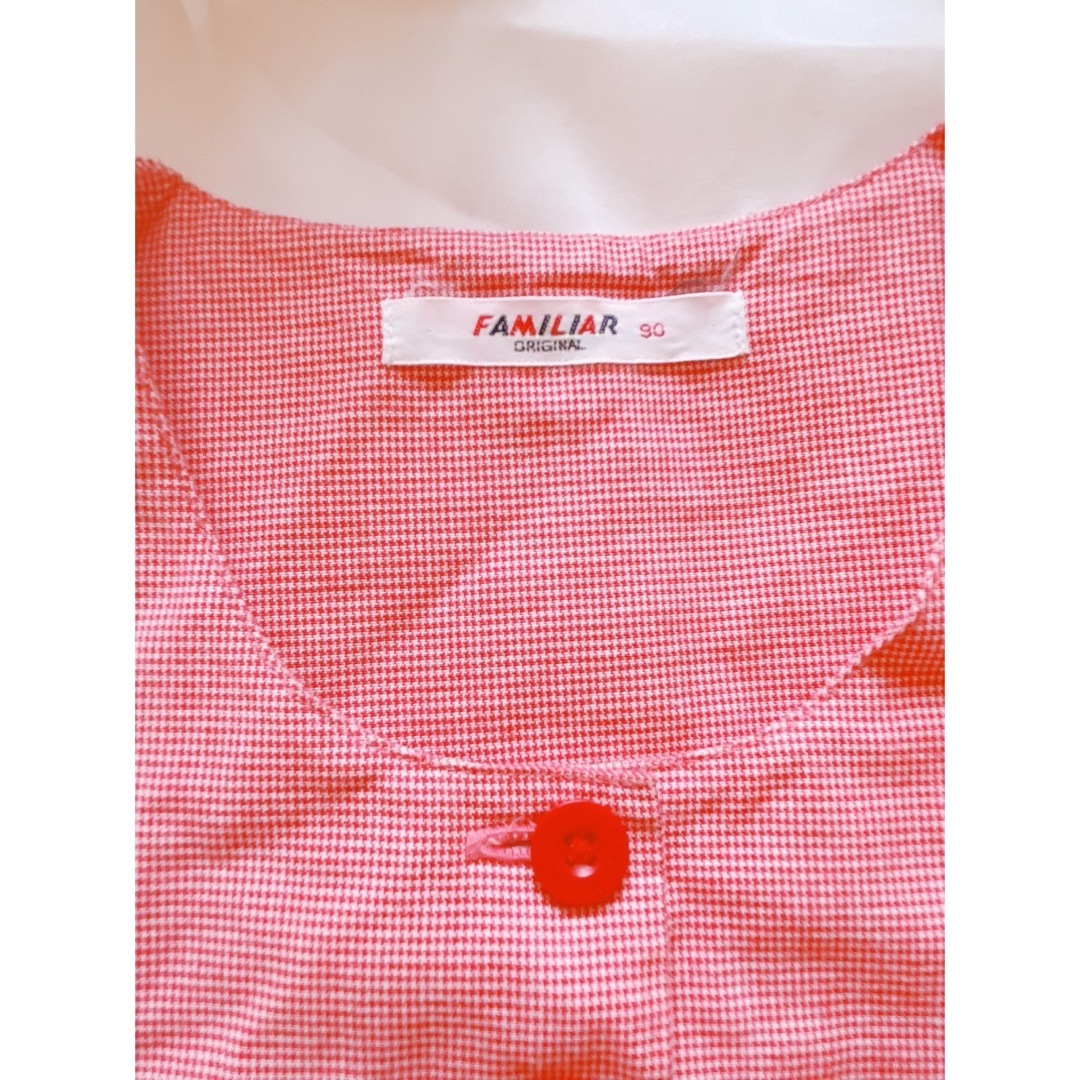 美品 familiar ワンピース 90サイズ