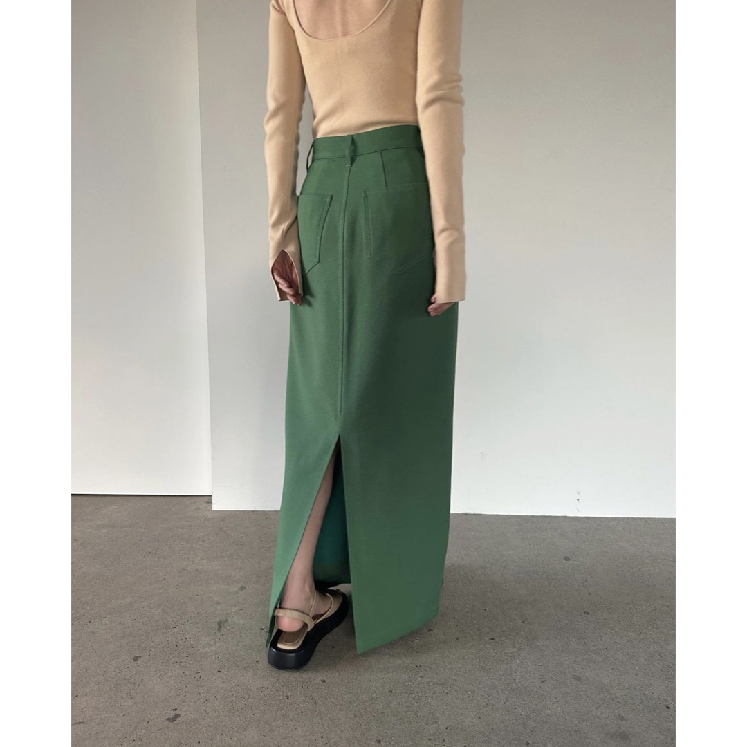 CLANE　クラネ　shaggy　pencil　skirt