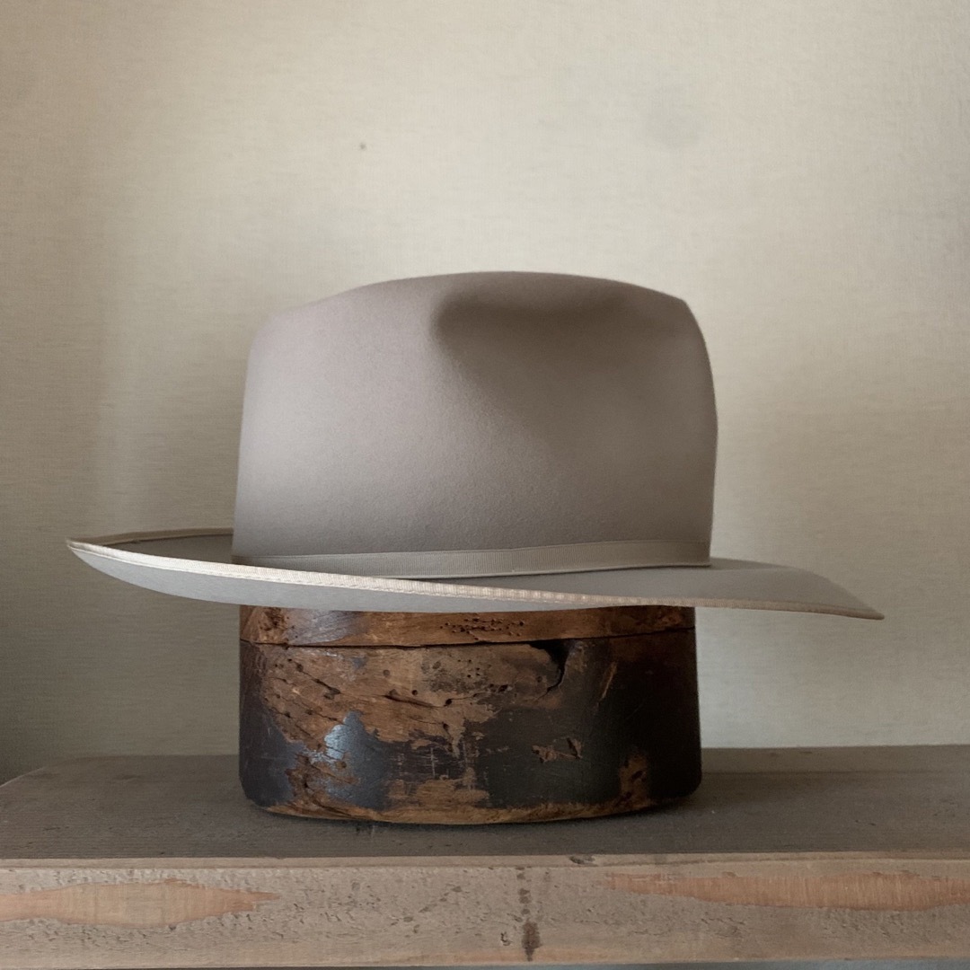 Borsalino(ボルサリーノ)のボルサリーノ　BORSALINO ヴィンテージ  ハット　50s 60s 古着 メンズの帽子(ハット)の商品写真