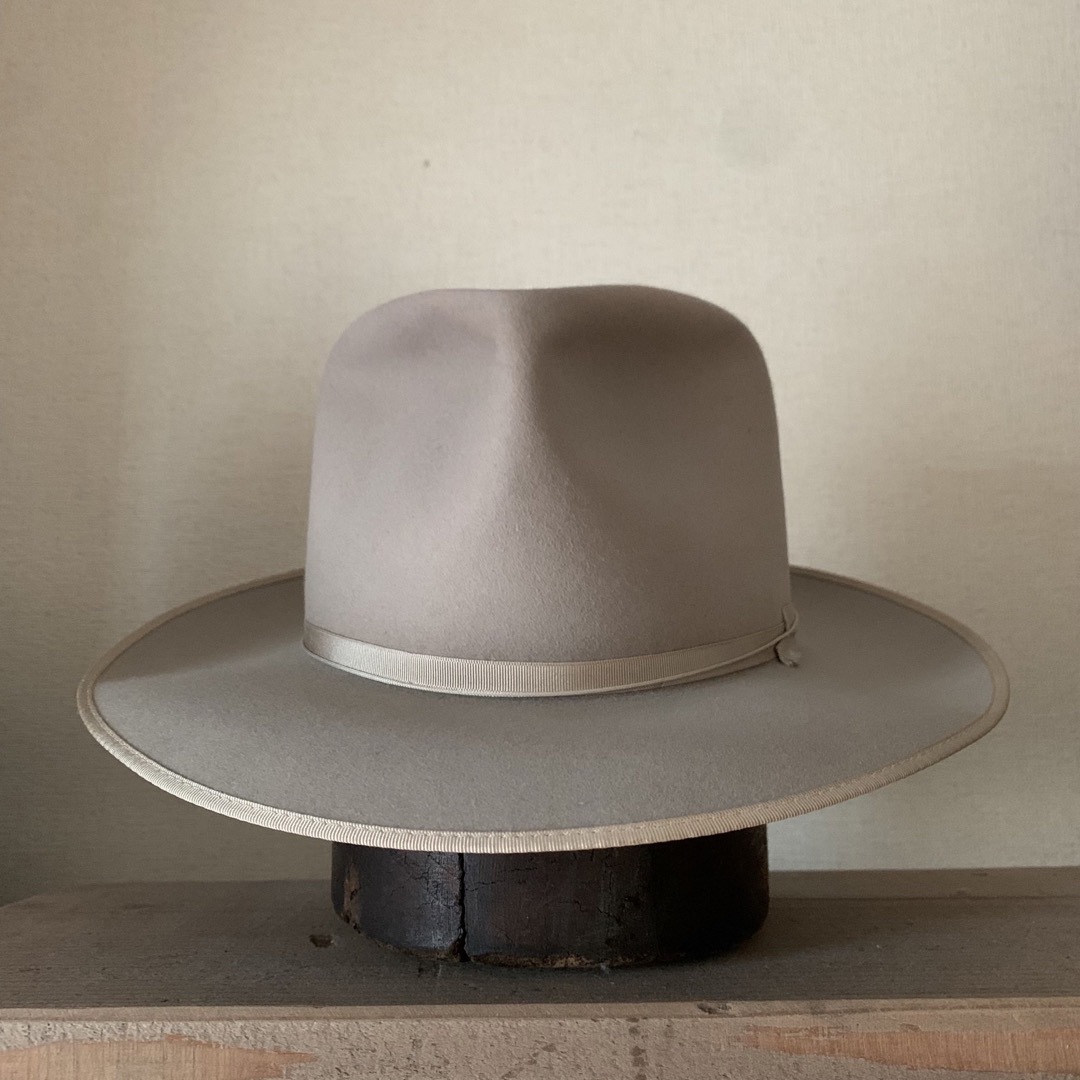 Borsalino(ボルサリーノ)のボルサリーノ　BORSALINO ヴィンテージ  ハット　50s 60s 古着 メンズの帽子(ハット)の商品写真