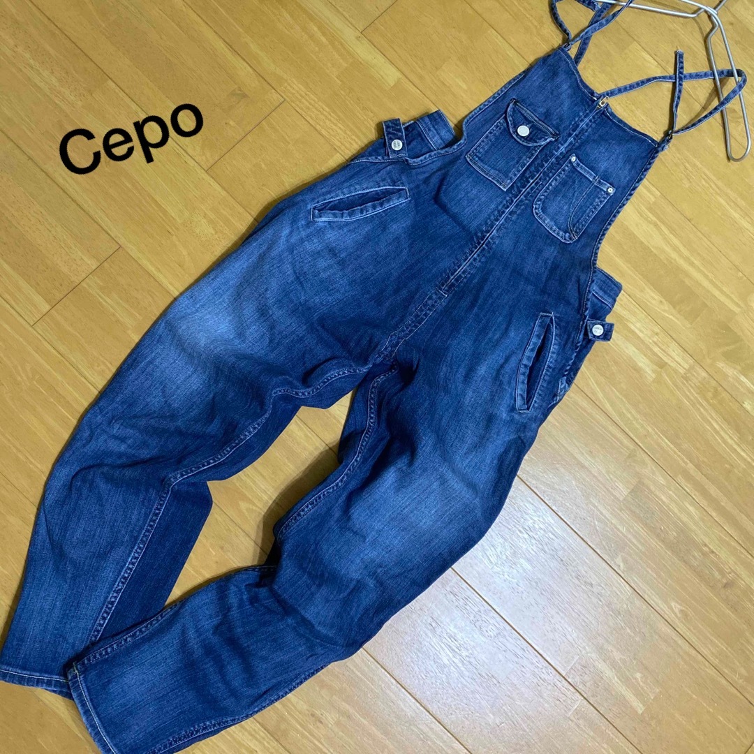 CEPO(セポ)のセポ Cepo サロペット オーバーオール デニム レディースのパンツ(サロペット/オーバーオール)の商品写真