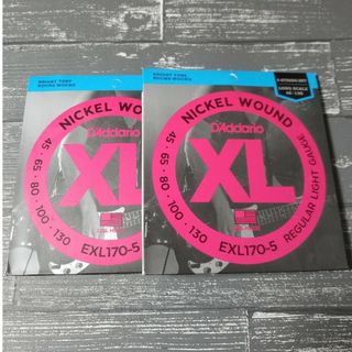 新品　D'Addario ダダリオ ベース弦 ニッケル EXL170-5(弦)