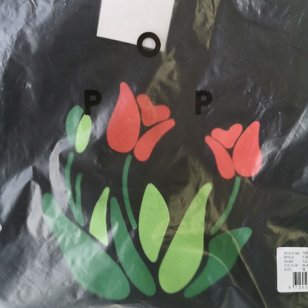 thisisneverthat(ディスイズネバーザット)のPOP TRADING COMPANY Tシャツ 花 フラワー flower M メンズのトップス(Tシャツ/カットソー(半袖/袖なし))の商品写真