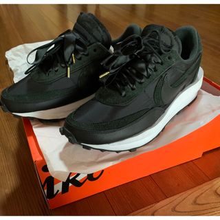 サカイ(sacai)のsacai × Nike LDV Waffle Triple Black  27(スニーカー)