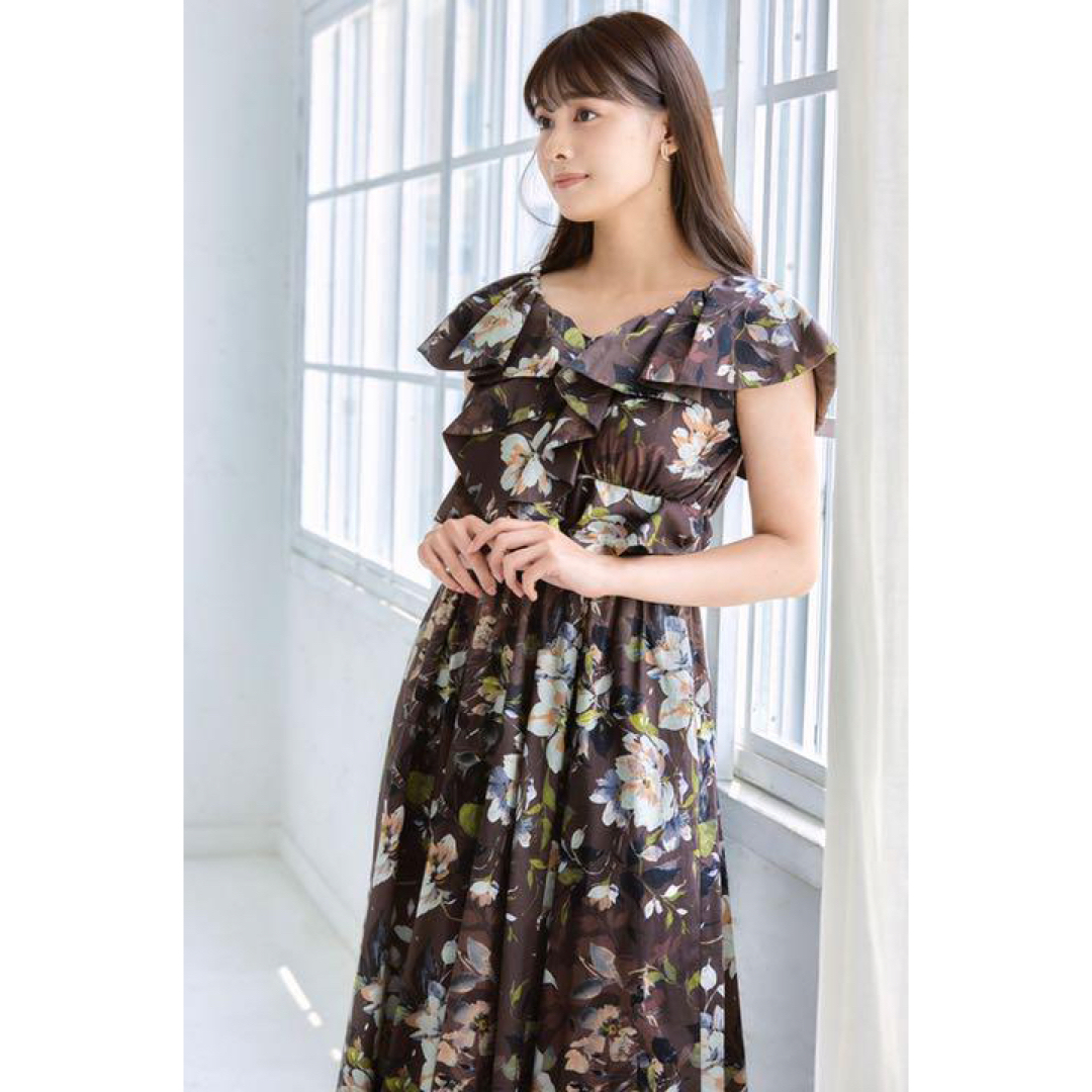 Anemone Ruffled Long Dress