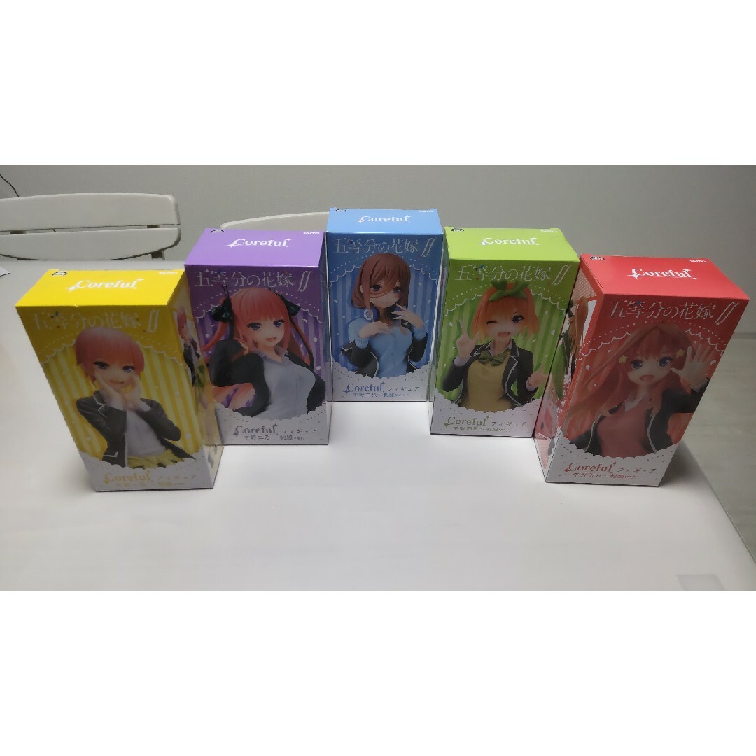 【新品・未開封】五等分の花嫁フィギュアセット