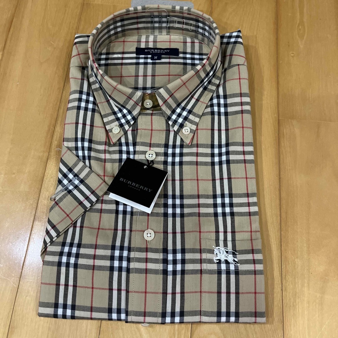 BURBERRY - 新品未使用 バーバリー 半袖シャツ メンズ バーバリー