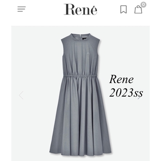 ルネ(René)のRene♡ 2023年 DM掲載 レイニーワンピース(ロングワンピース/マキシワンピース)