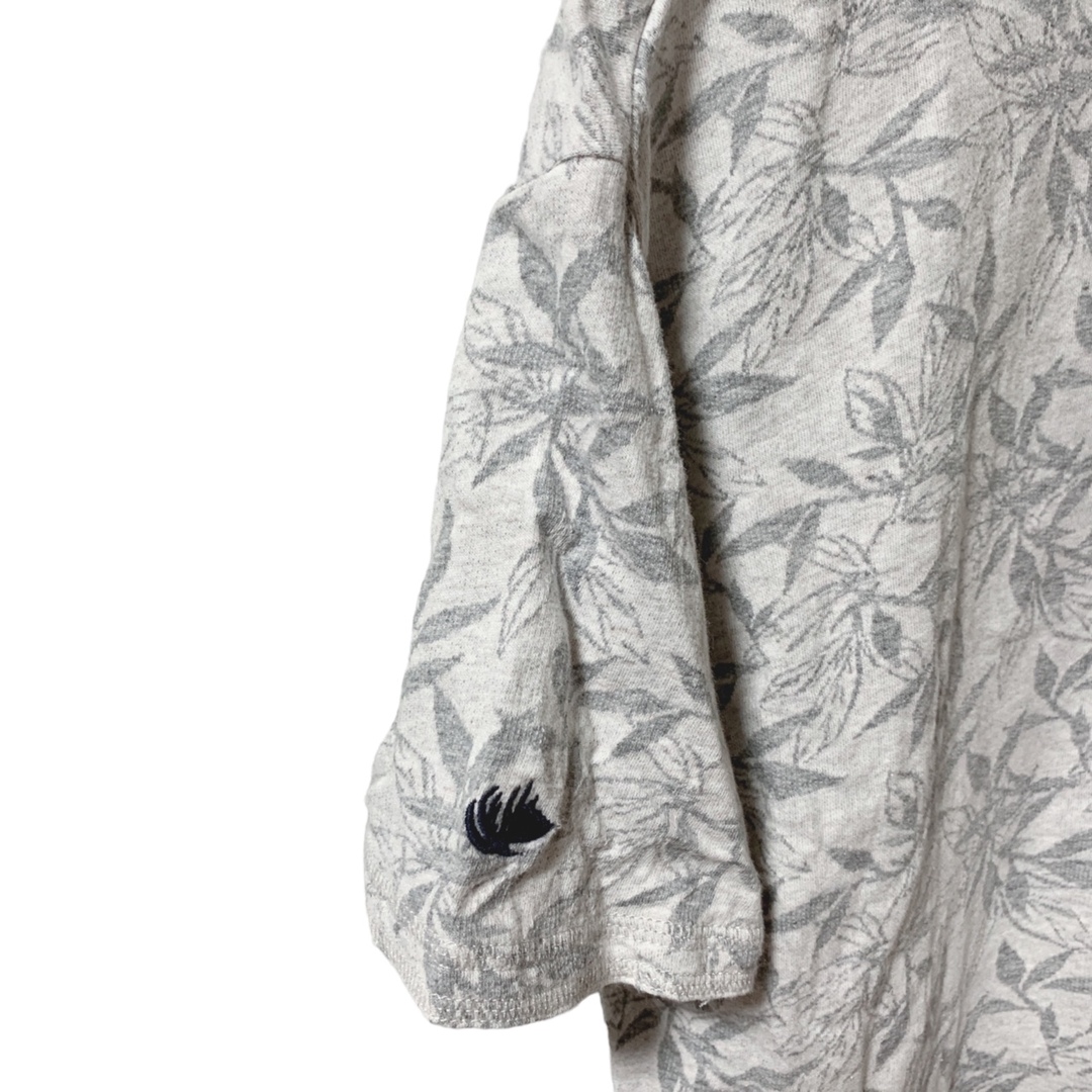 ELKEX cotton100％ ボタニカル柄　半袖　メンズ　ポロシャツ　Ｌ メンズのトップス(ポロシャツ)の商品写真