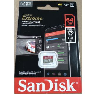 SanDiskExtreme.microSDXC　64GB(PC周辺機器)