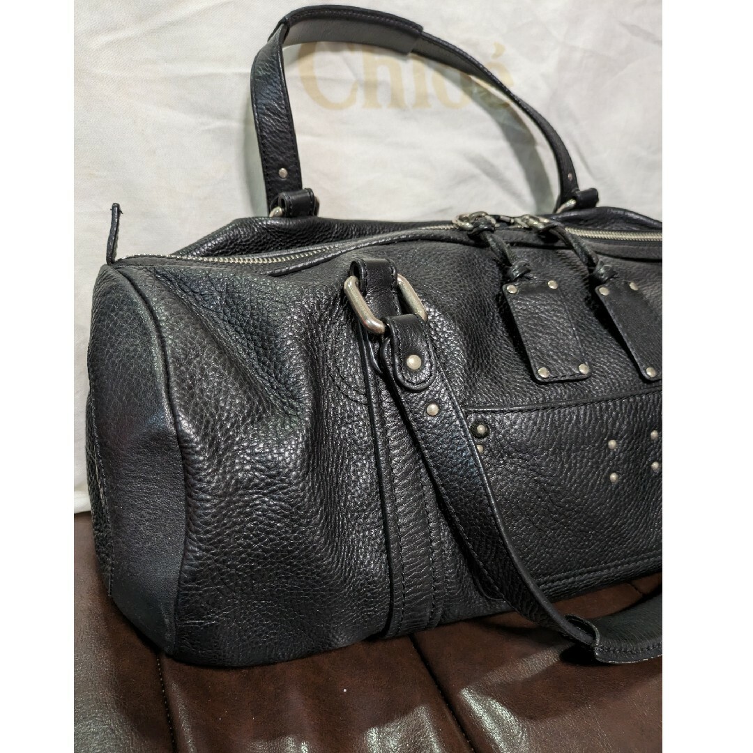 Chloe クロエ 限定バレンタイン ミスターパディントン美品ボストンバッグ-