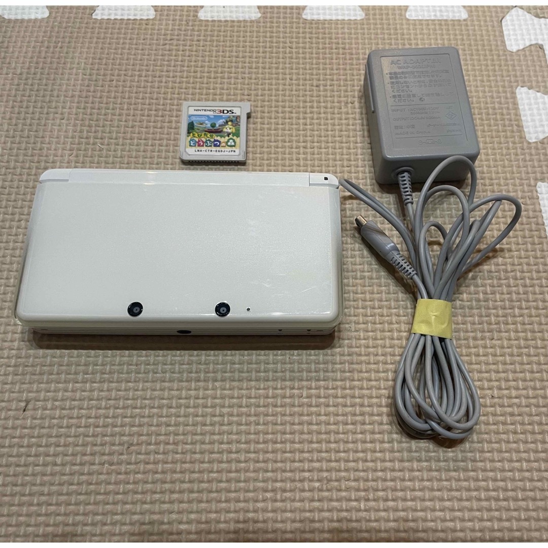 エンタメ/ホビー３ＤＳ本体 「とびだせどうぶつの森」 充電器セット