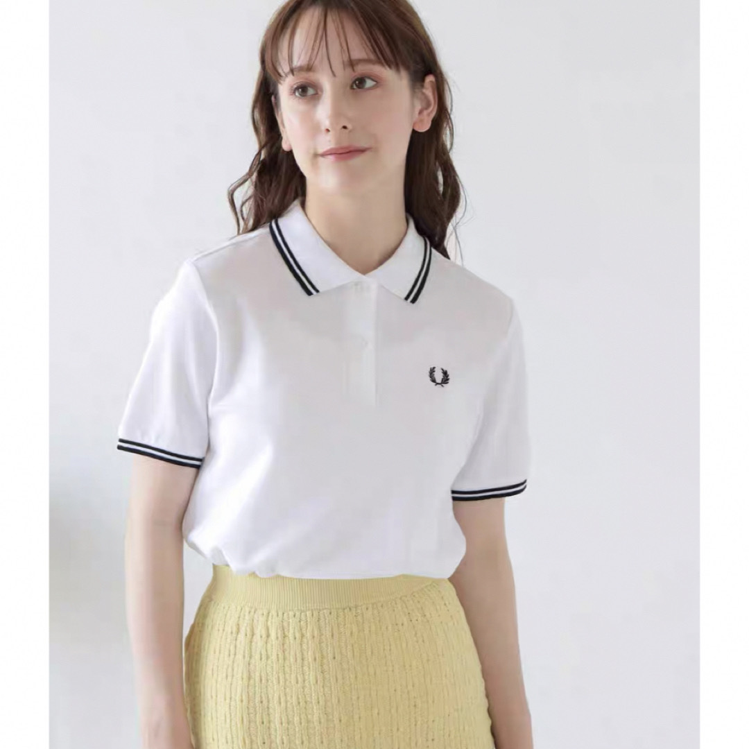 FRED PERRY(フレッドペリー)のRayBEAMS✖️FRED PERRY/TwinTippedポロシャツ レディースのトップス(ポロシャツ)の商品写真