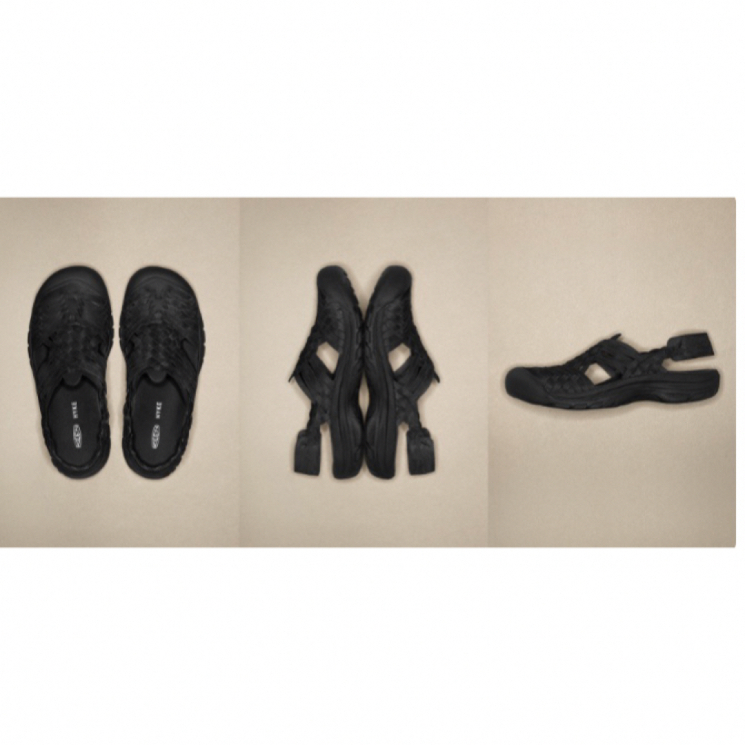 HYKE(ハイク)のHYKE × KEEN ROSARITA Ⅱ ハイク キーン ブラック 26.5 メンズの靴/シューズ(サンダル)の商品写真