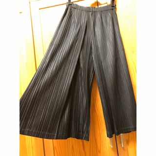 プリーツプリーズイッセイミヤケ(PLEATS PLEASE ISSEY MIYAKE)の未使用に近い　プリーツプリーズ　厚地　シッカー　ボトムズ　パンツ(カジュアルパンツ)